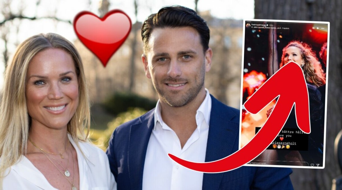 Fästmannen Fredrics känslosamma ord till Marie Serneholt – tre år efter frieriet