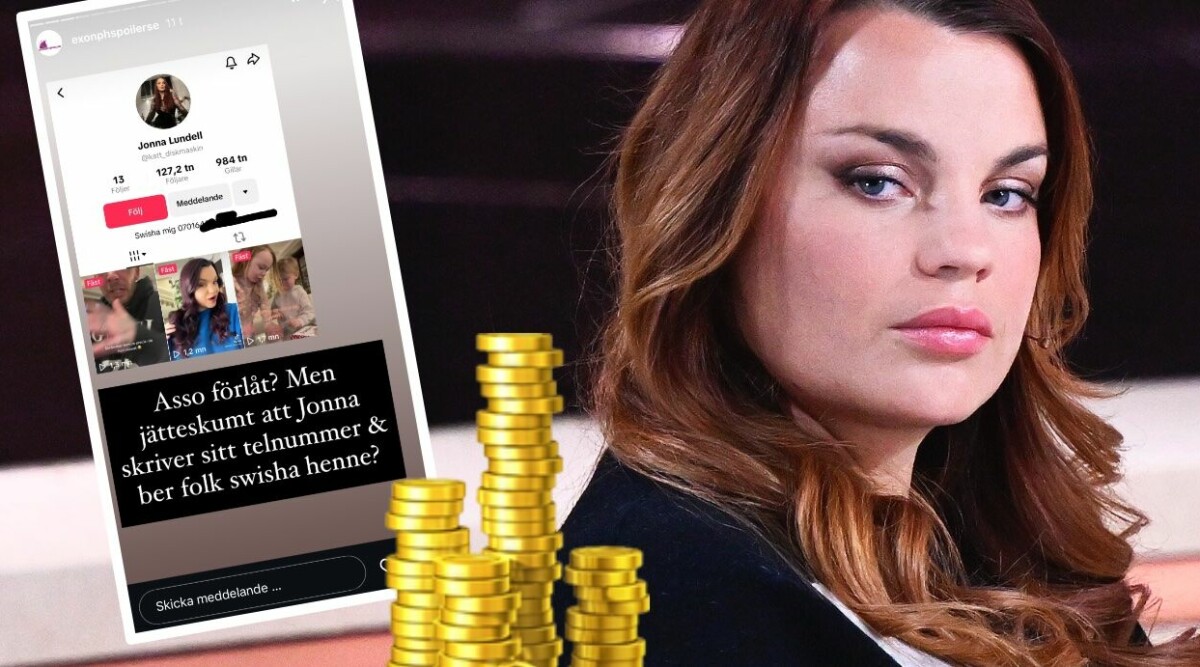 Jonna Lundell bad följarna om pengar: ”Ingen aning om hur mycket jag fick in”