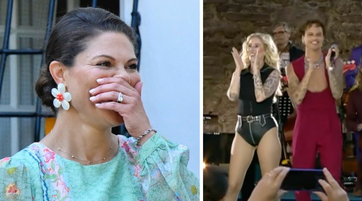Artistens miss framför kronprinsessan Victoria – erkänner felet: ”Hur fan…”