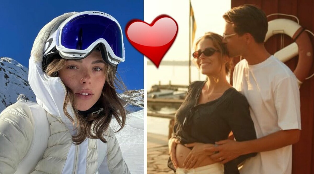 Wilma Holmqvist och Emil Stegfeldt väntar barn: ”En till liten skidåkare”