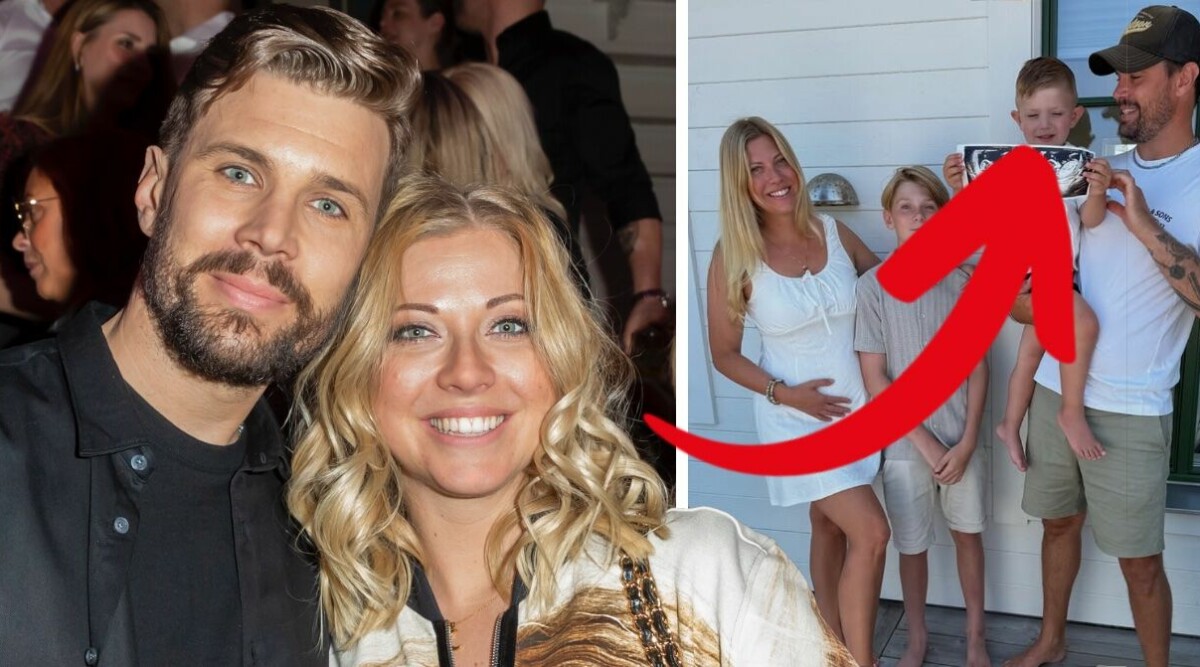 Chocken efter Sigrid Bernsons ultraljudsbild: ”Är det tvillingar?”