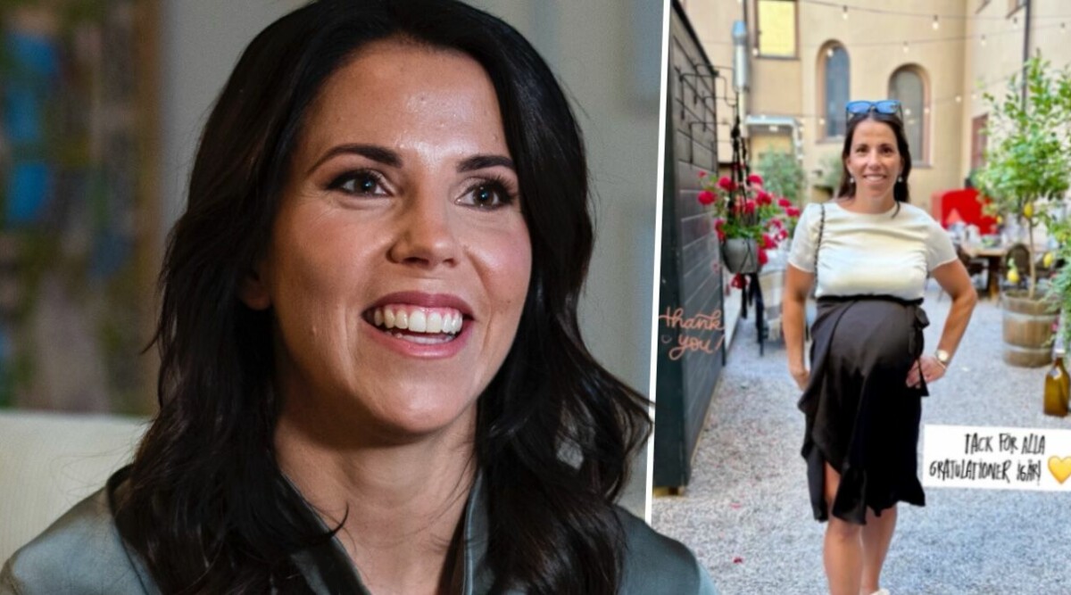 Höggravida Charlotte Kalla firar familjelyckan – gratulationerna väller in! ”Massa kärlek”
