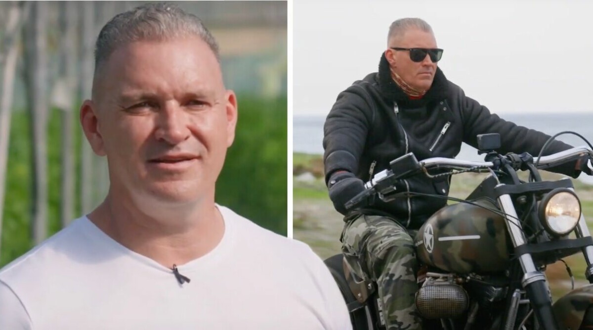 Bonde-Dinos nya liv – efter svåra mc-olyckan: "Mitt ben kapades av"