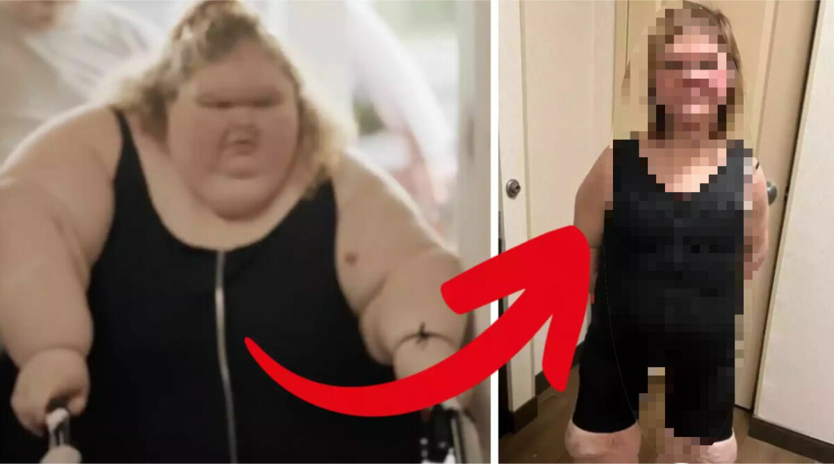Tv-profilen Tammy gick ner 250 kg – så ser hon ut nu - oigenkännlig