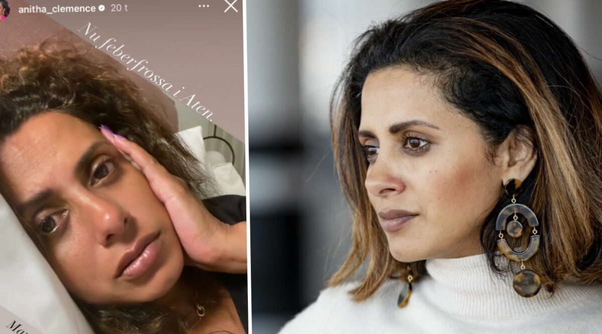 Anitha Clemence akut sjuk under resan: ”Såg folk i rummet som inte var där”