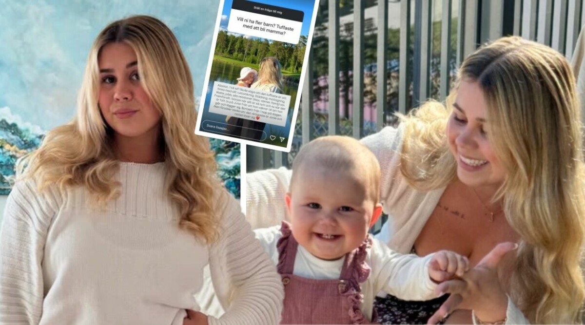 Lisa Ajax barnbesked – berättar om lyckan: ”1 till”