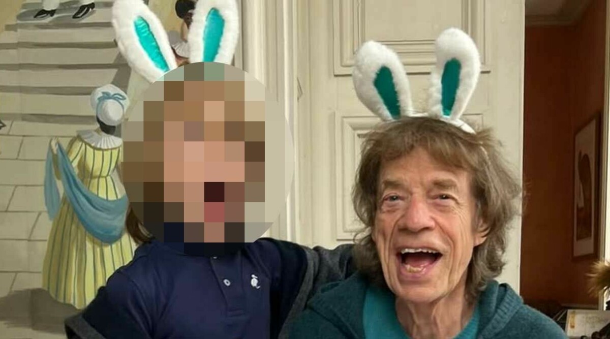 Mick Jagger, 82, visar upp 8-årige sonen – är lika som bär: ”Tvillingar!”