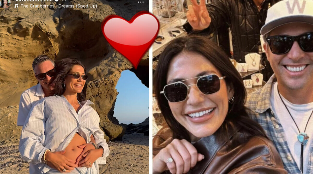 Maria Montazamis barnbarnslycka – dottern Sara är gravid: ”Ett nytt kapitel”