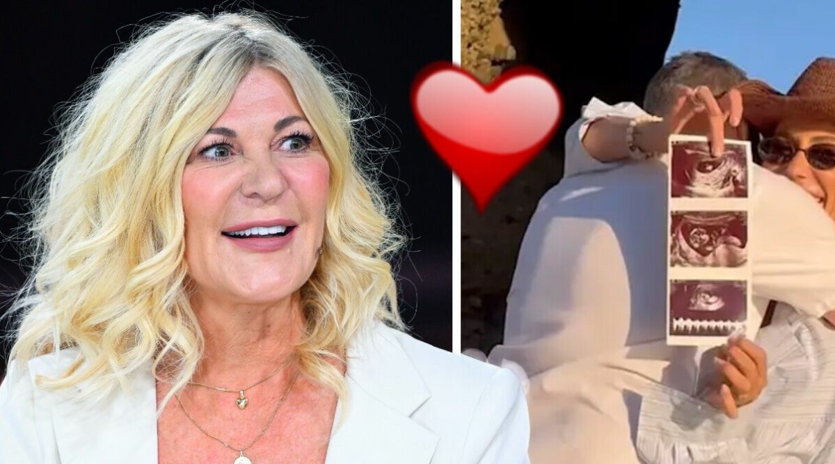 Maria Montazamis barnbarnslycka – men nu måste allt göras om: ”Började gråta”