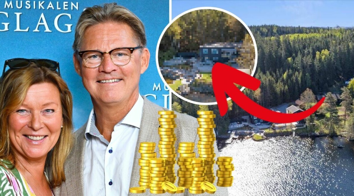Titta in i Mikael Sandström och Lotta Engbergs nya lyxvilla – galna prislappen!