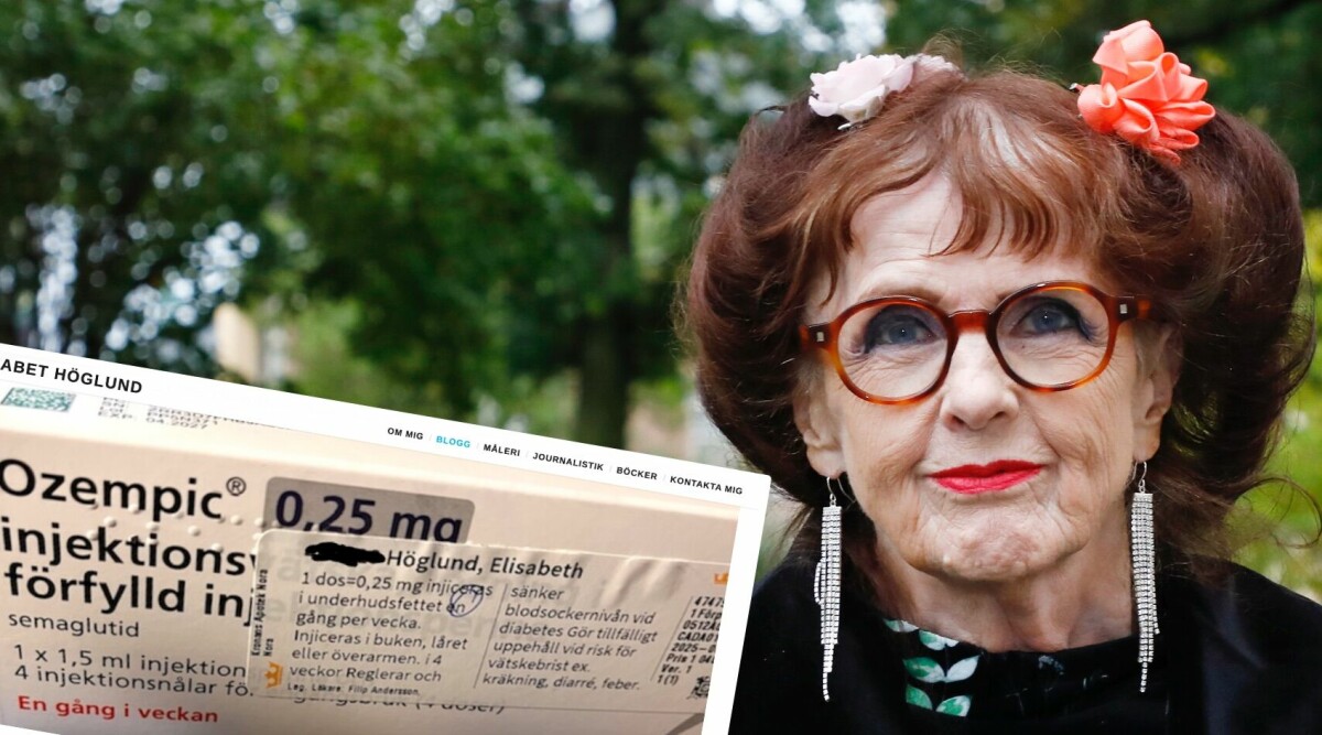 Elisabet Höglund har börjat med Ozempic – vill gå ner i vikt: ”Blivit alldeles för tjock”
