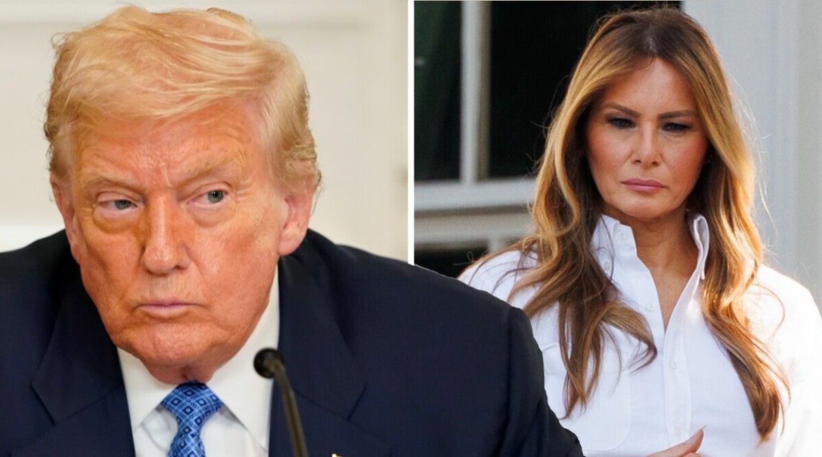Donald Trump kastar ut Melania från Vita huset: ”Hög tid"