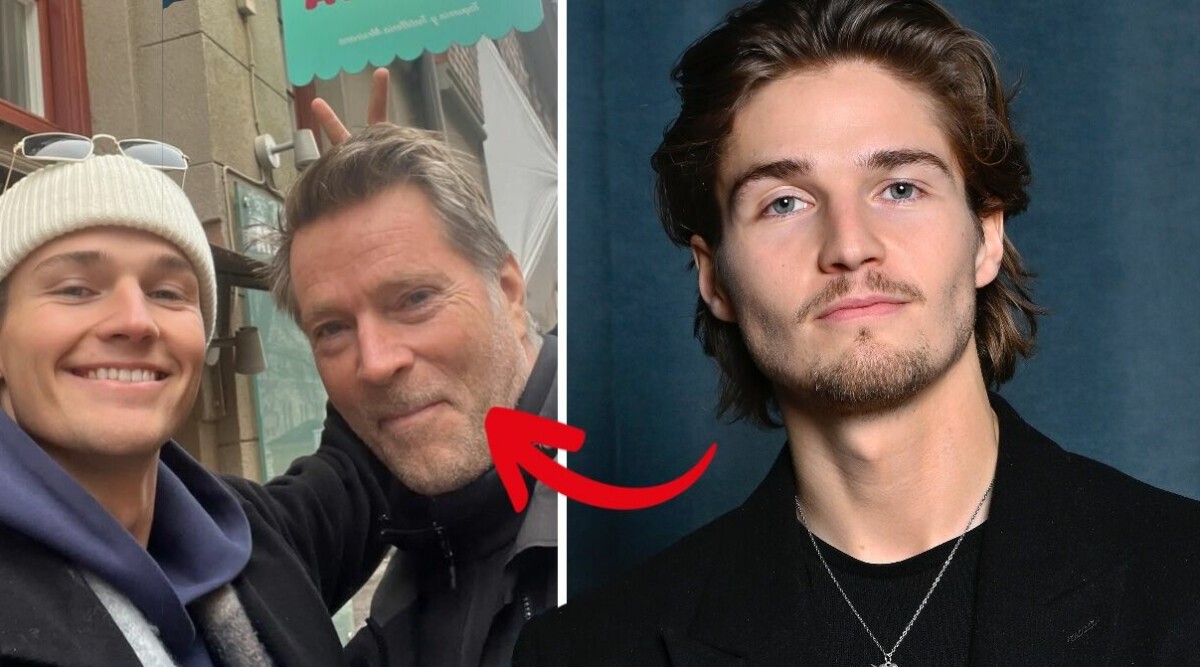 OS-stjärnan är Filip Lamprechts riktiga pappa – därför syns de inte ihop