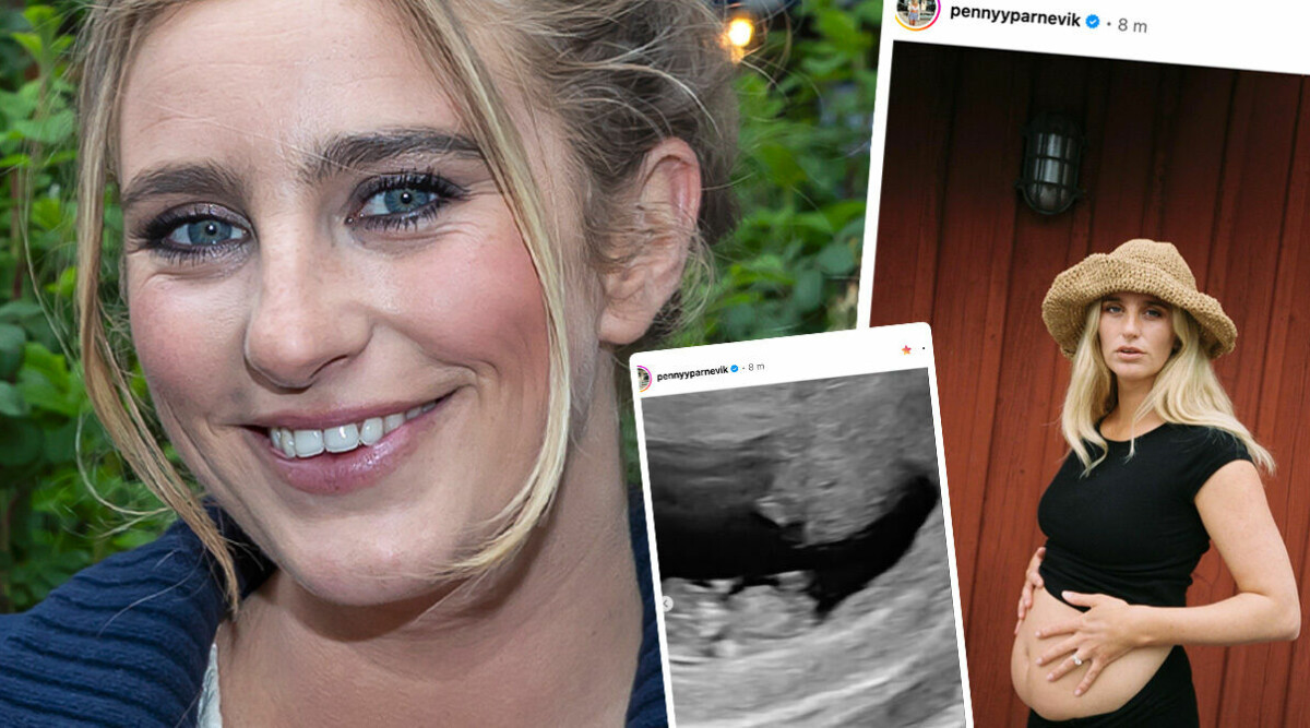 Penny Parneviks stora glädje – väntar sitt fjärde barn