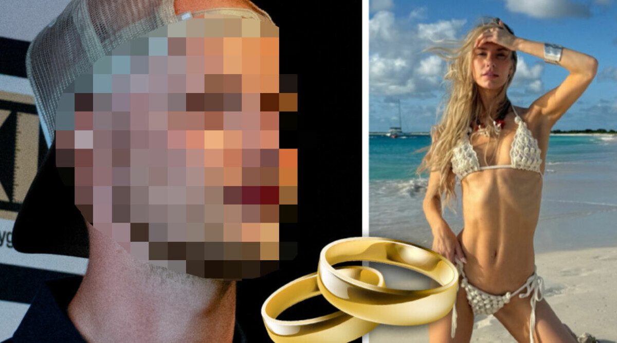 Svenska världsstjärnans hemliga giftermål med supermodellen