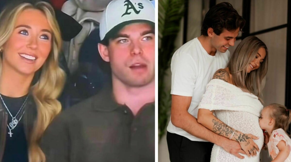 Nicci Hernestig och Viktor Lodin ska bli föräldrar – visar upp lyckan: ”Familjen”