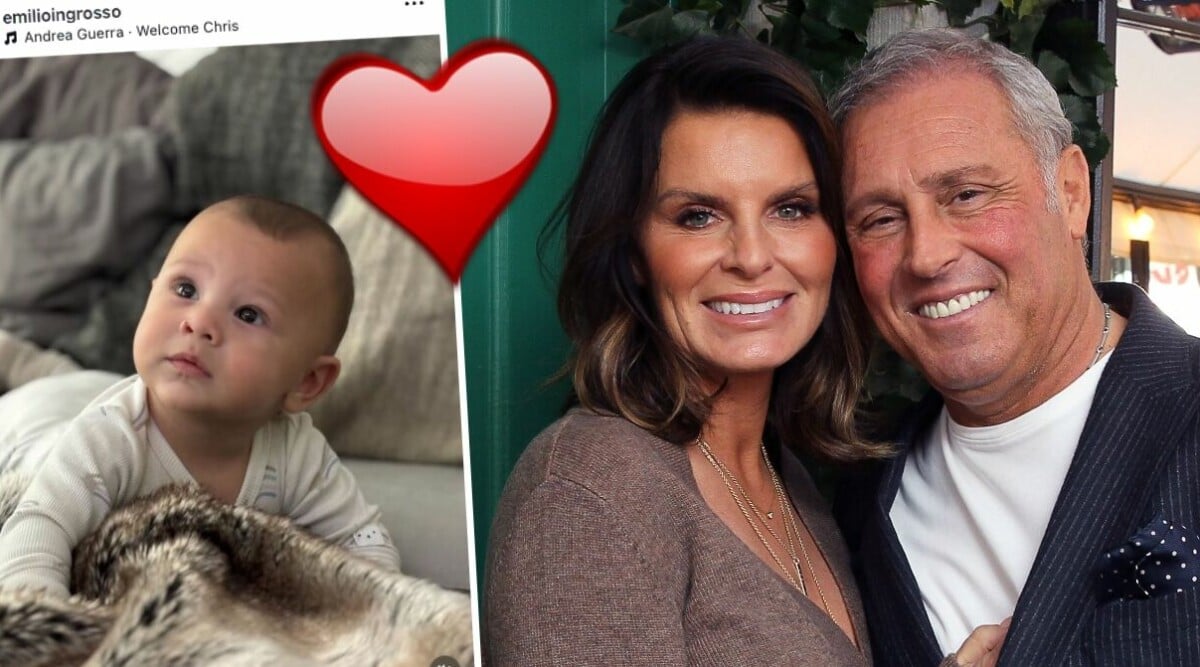 Emilio Ingrosso och Åsas babylycka – delar kärleken: ”Älskade unge”