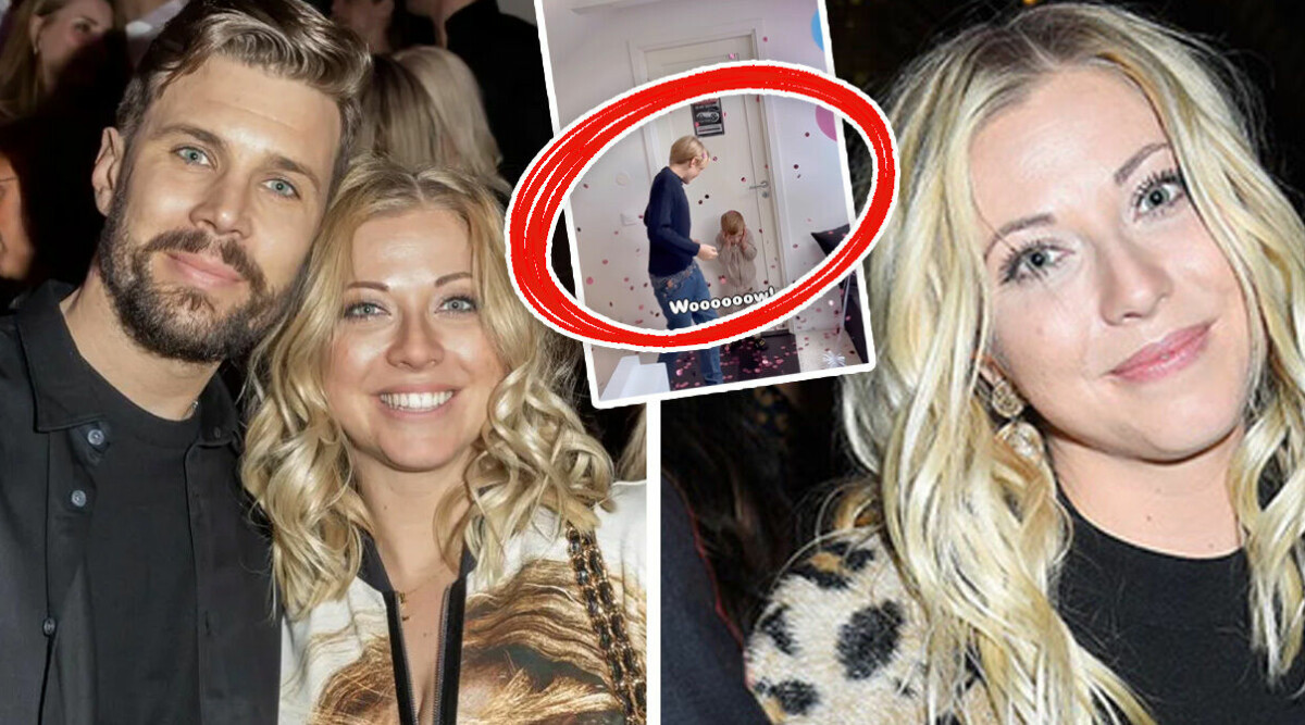 Sigrid Bernson och Robin Bengtsson avslöjar könet på bebisen: ”Blev skiträdd!”