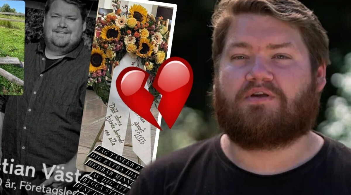 Farmen-Sebastian förd till sista vilan – vännernas sorg: ”Han var för ung”