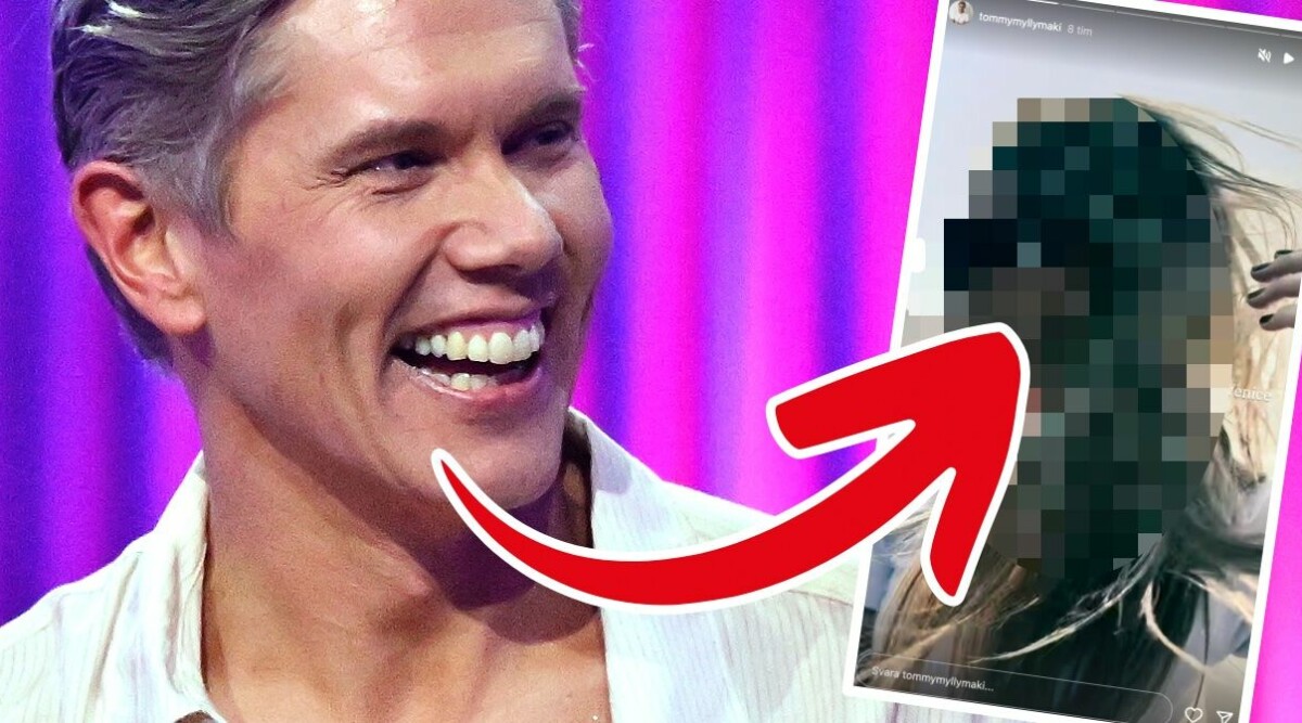 BILDERNA AVSLÖJAR: Tommy Myllymäki och kvinnan i romantiska Venedig!