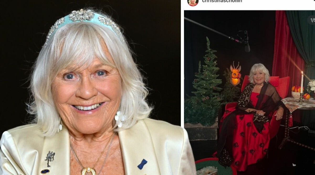Efter alla spekulationer – nu bekräftar Christina Schollin! ”Julvärd på tv”