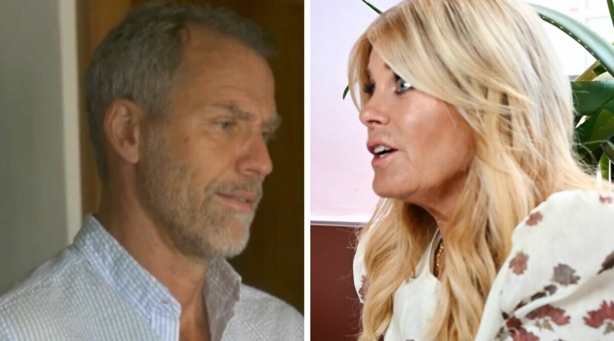 Pernilla Wahlgren och Christians storbråk – somnade på bröllopsdagen: ”Det här håller inte”