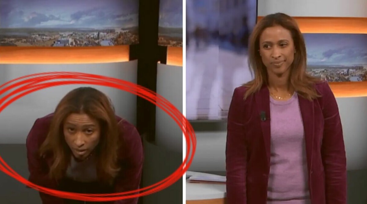 Haveri i SVT:s nyhetssändning – programledaren blir galen i studion! ”Fan”