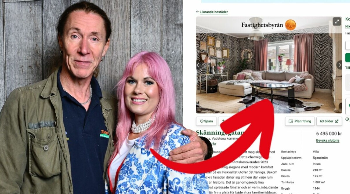 Efter flytten – Melinda Jacobs säljer drömhuset: ”Som hämtad ur en saga”
