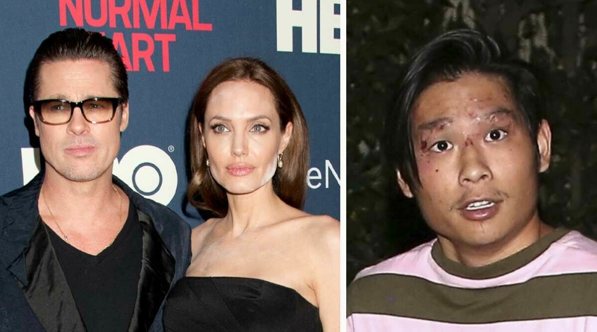 Angelina Jolie och Brad Pitts son sönderslagen! Chockbilderna på Pax