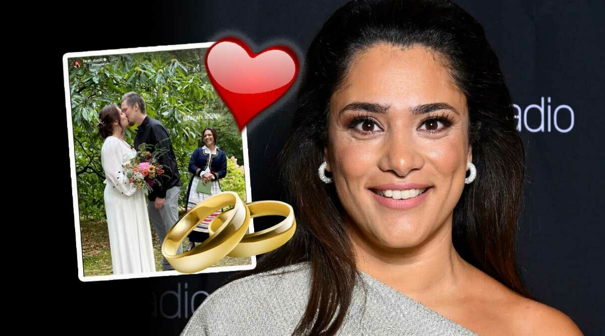 Farah Abadis bröllopslycka! De sa ja till varandra: ”Det här gör jag av lust”