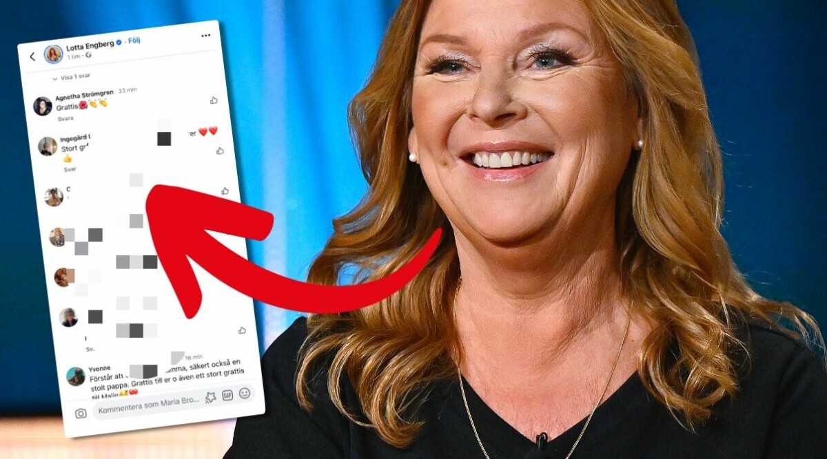 Lotta Engbergs stora lycka med dottern – nu väller gratulationerna in!