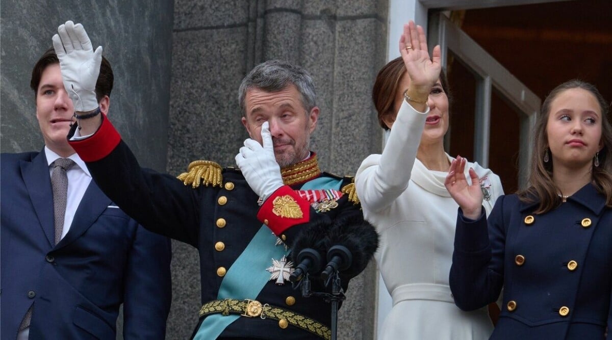 Prinsessan död – kungafamiljen i sorg