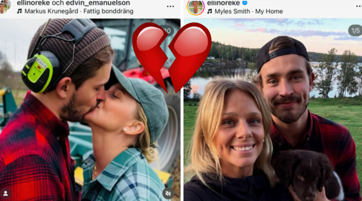Bonde-Ellinor efter ett år med Edvin – nära ett uppbrott ”Inte säkra!"