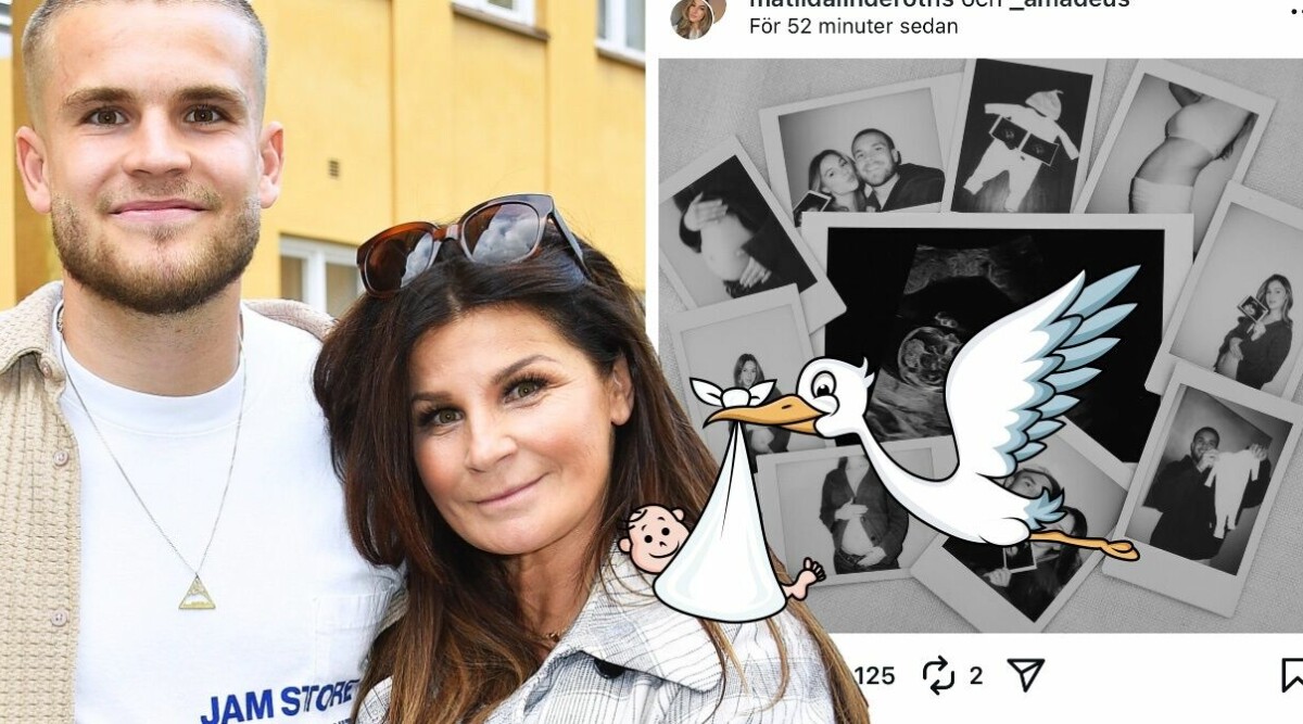 Carola Häggkvist ska bli farmor! Amadeus stora bebislycka