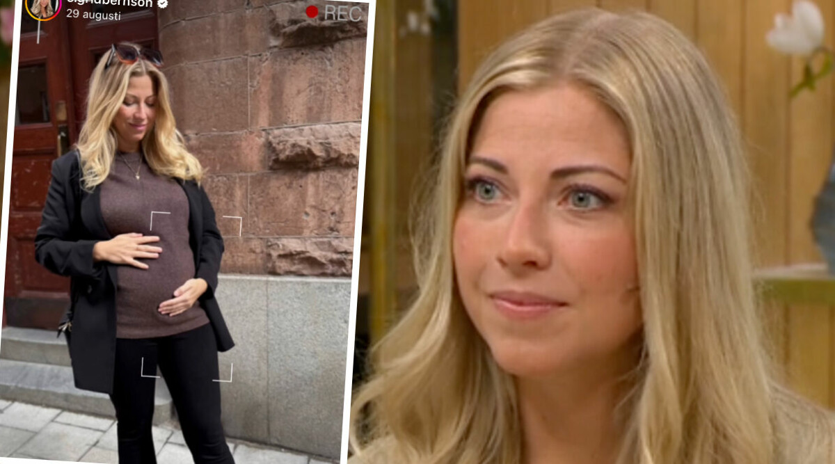 Efter utmattningen! Gravida Sigrid Bernson om svåra tiden: ”För lite respekt!”
