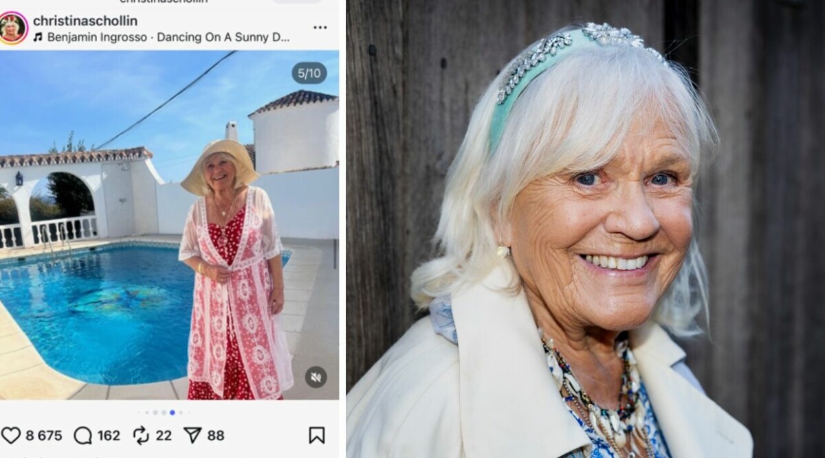 Christina Schollin avslöjar nya namnet • Nystarten utomlands