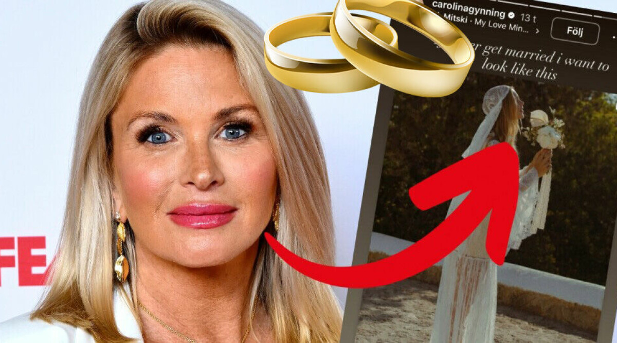 Carolina Gynnings bröllopsbesked veckor efter födseln – allt är bestämt!