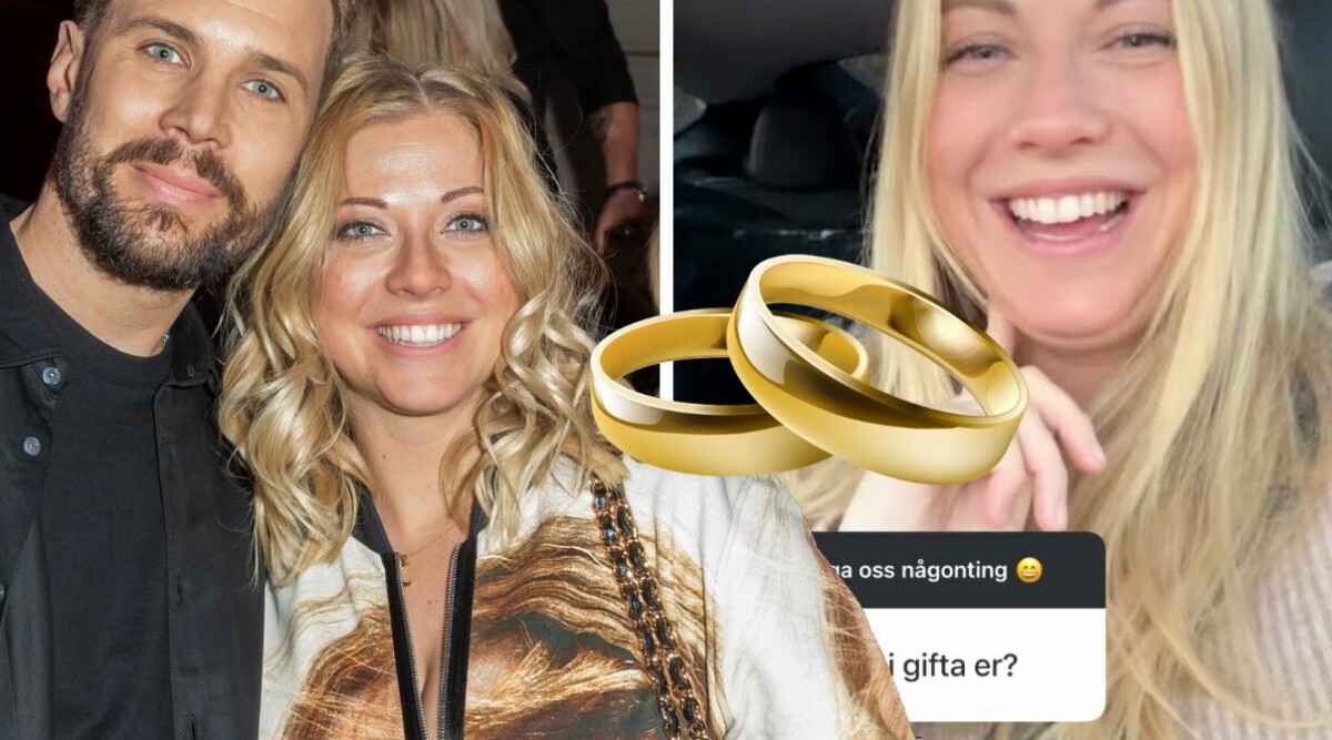 Sigrid Bernson och Robin Bengtsson bryter tystnaden om bröllopet • Stora lyckan!