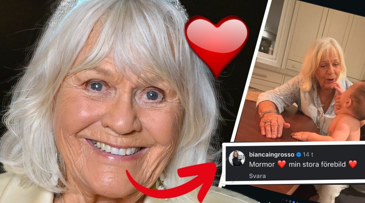 Christina Schollin helt överrumplad av barnbarnslyckan: "En av mina högsta önskningar"