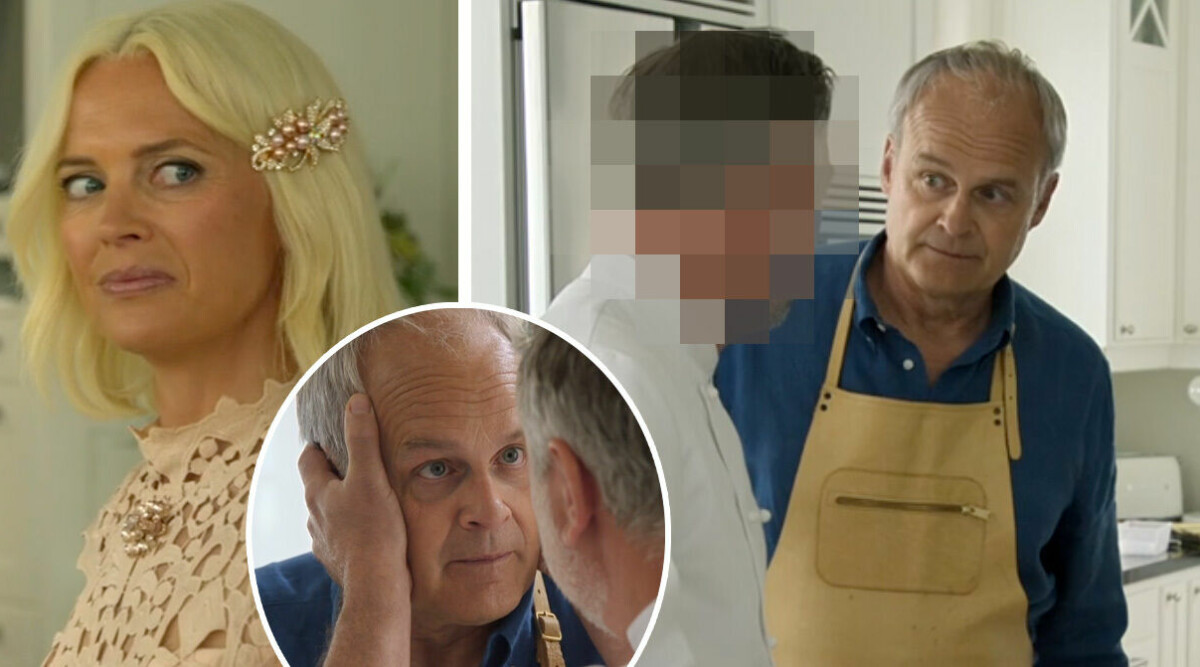 Här chockas tv-tittarna – när kändisen dyker upp i Solsidan: ”Han var helt sjuk i huvudet”