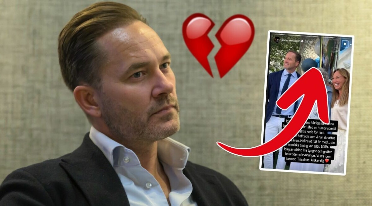 Anders Jensens stora sorg efter dödsfallet: ”Gråten hela tiden närvarande”