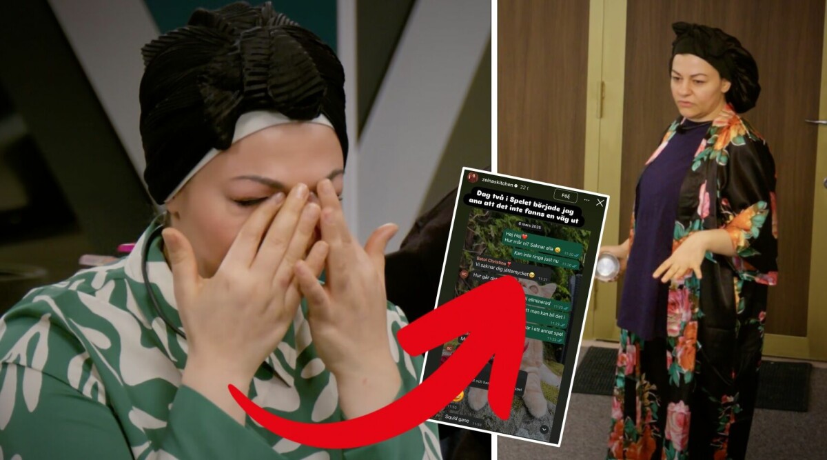 Zeinas fräcka sms under Spelet läckta! Se konverstationen här