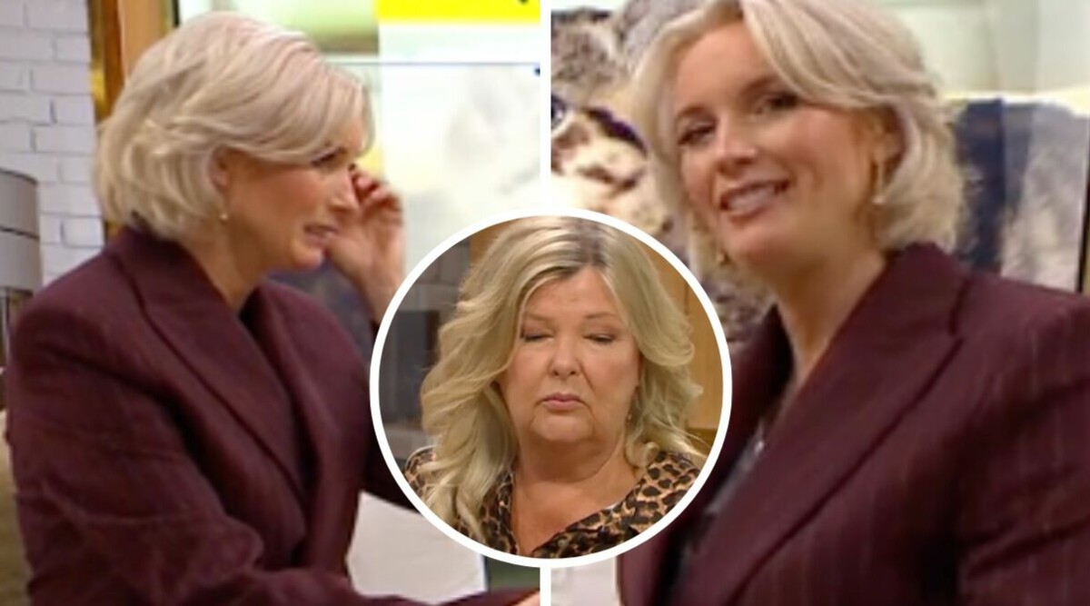 Här ber Jenny Strömstedt om ursäkt till TV4-gästen – pratar bara om sig själv!