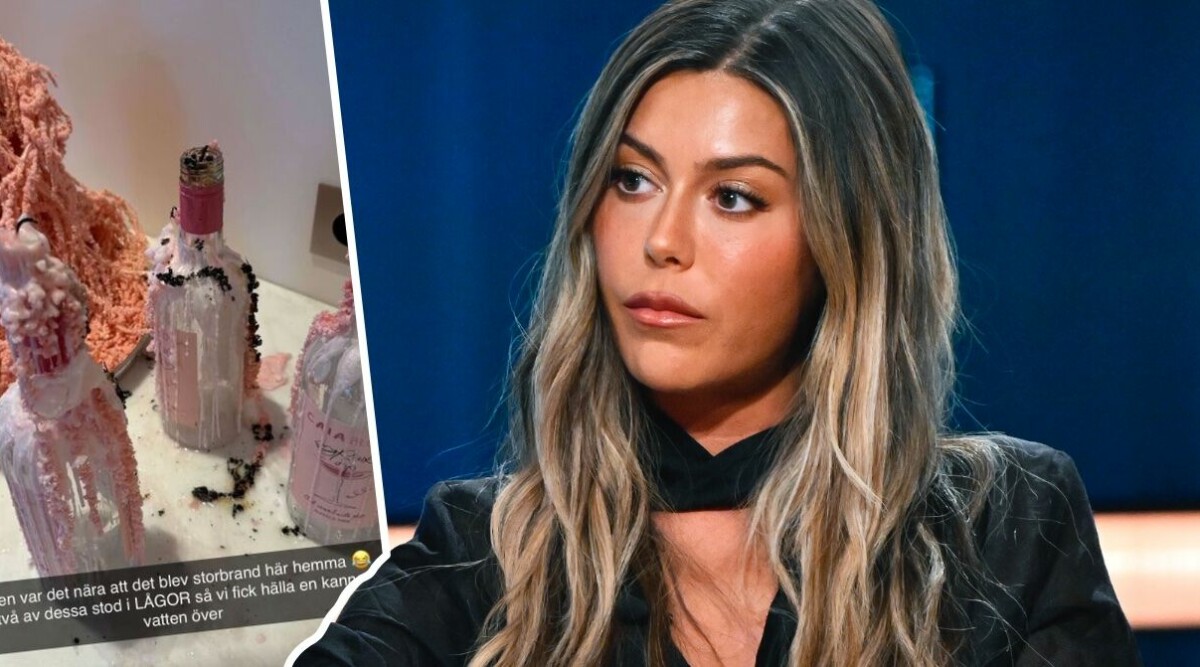 Bianca Ingrossos lyxlägenhet nära att brinna upp – olyckan med ljusstaken: ”Stod i lågor”