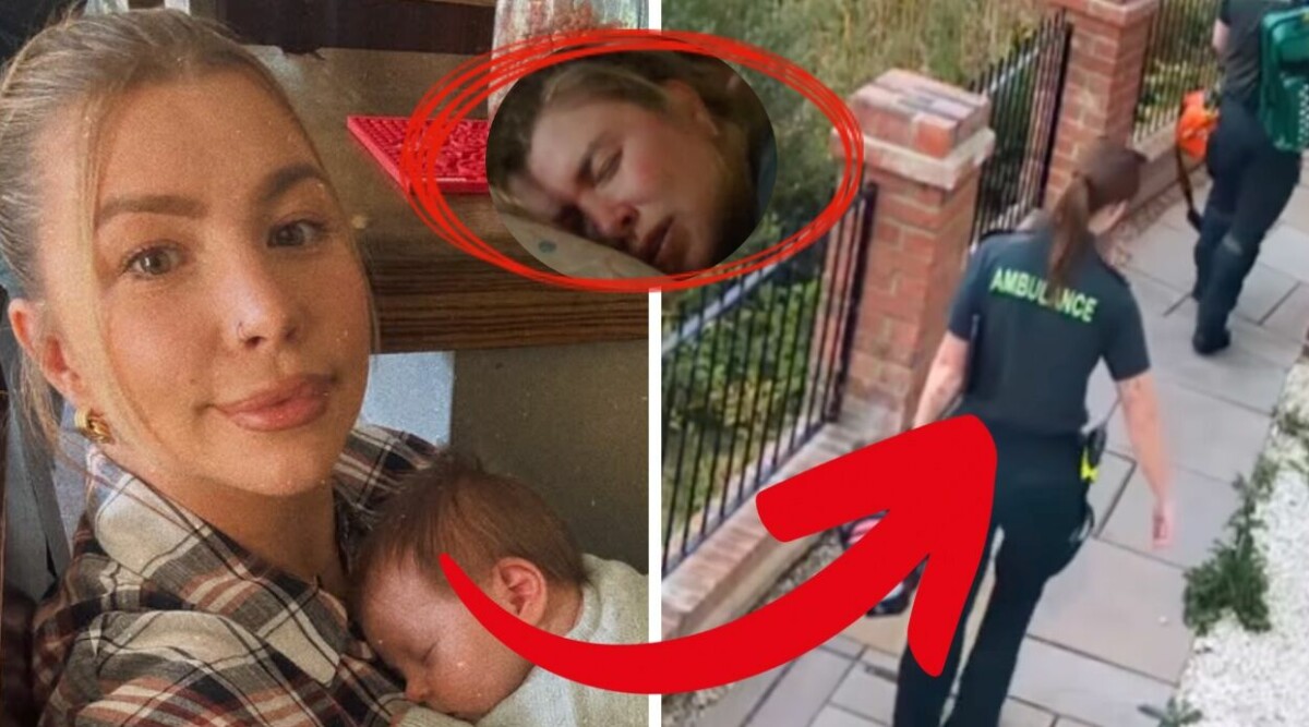 Love-island parets mardrömsförlossning – livshotande komplikationer • Förlorat tre liter blod