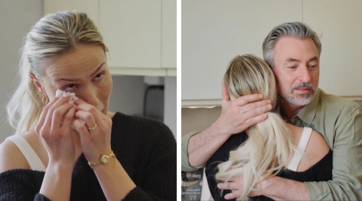 Perla Malmberg bryter ihop – tröstas av Tareq Taylor: "Vet du vad det sjuka är...?”