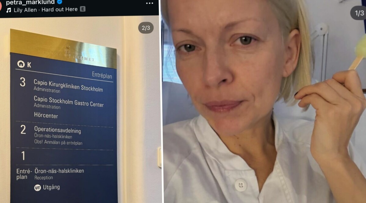 Petra Marklund akut opererad – tvingas ställa in: ”Jag är så ledsen”