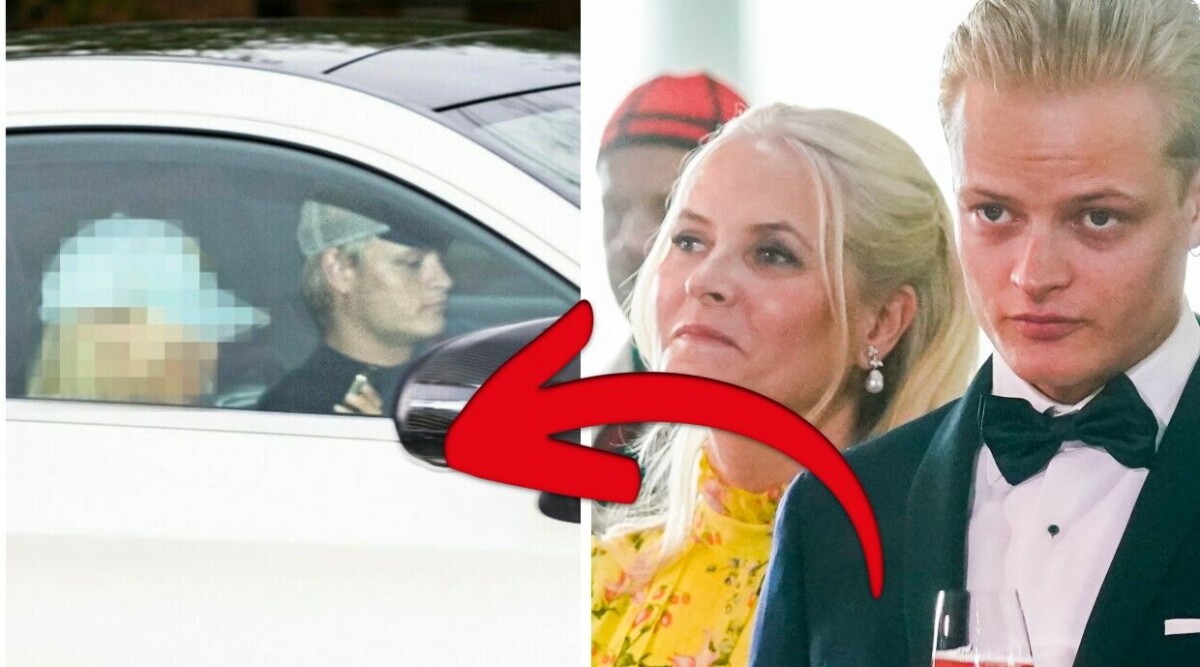 Chockbilderna: Här bryter Marius Borg Høiby mot kontaktförbudet – syns tillsammans med exet