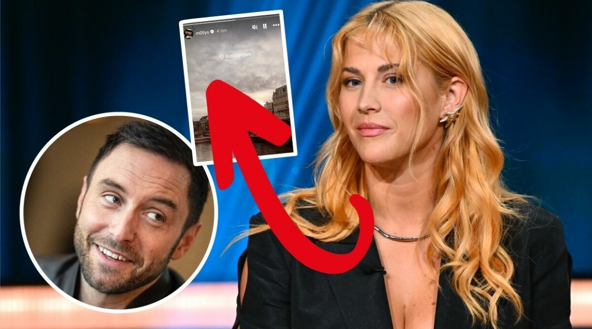 Bilden avslöjar: Här dyker Måns Zelmerlöw upp med Molly Sandén