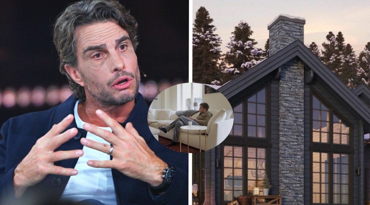 Här visar Anders Öfvergård upp nya lägenheten – chocken: ”Måste finnas fler rum?”